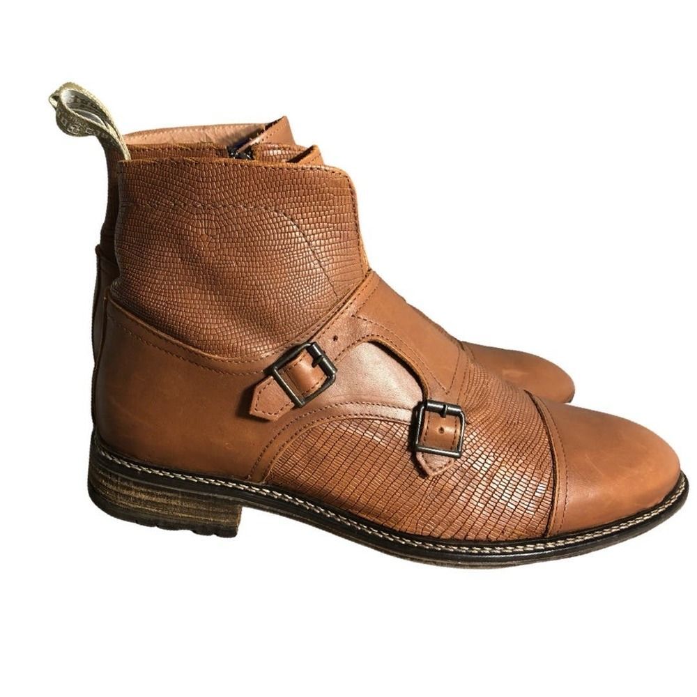 The Chelsea Boot Company Double Buckle Men's leather boot Size 11